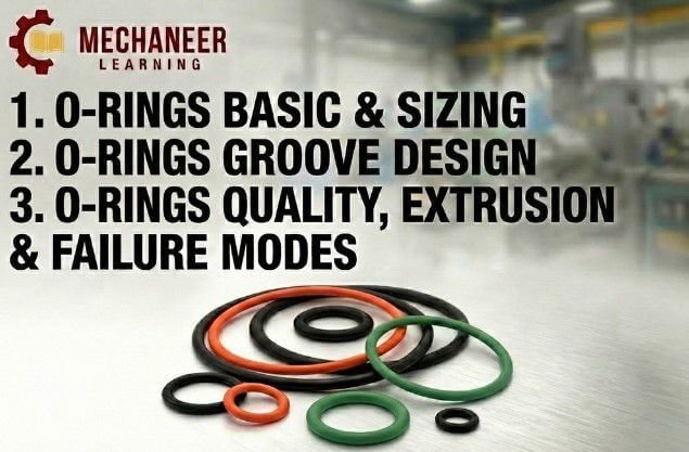 Industrial Seals Essentials: O-Rings, Rotary Lip Seals & Mechanical Seals | Mechaneer Learning